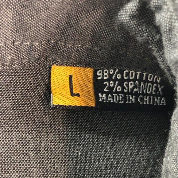 Howler Bros Heed The Call Mens Shirt L Grey Cotton Short Sleeve - Picture 9 of 16